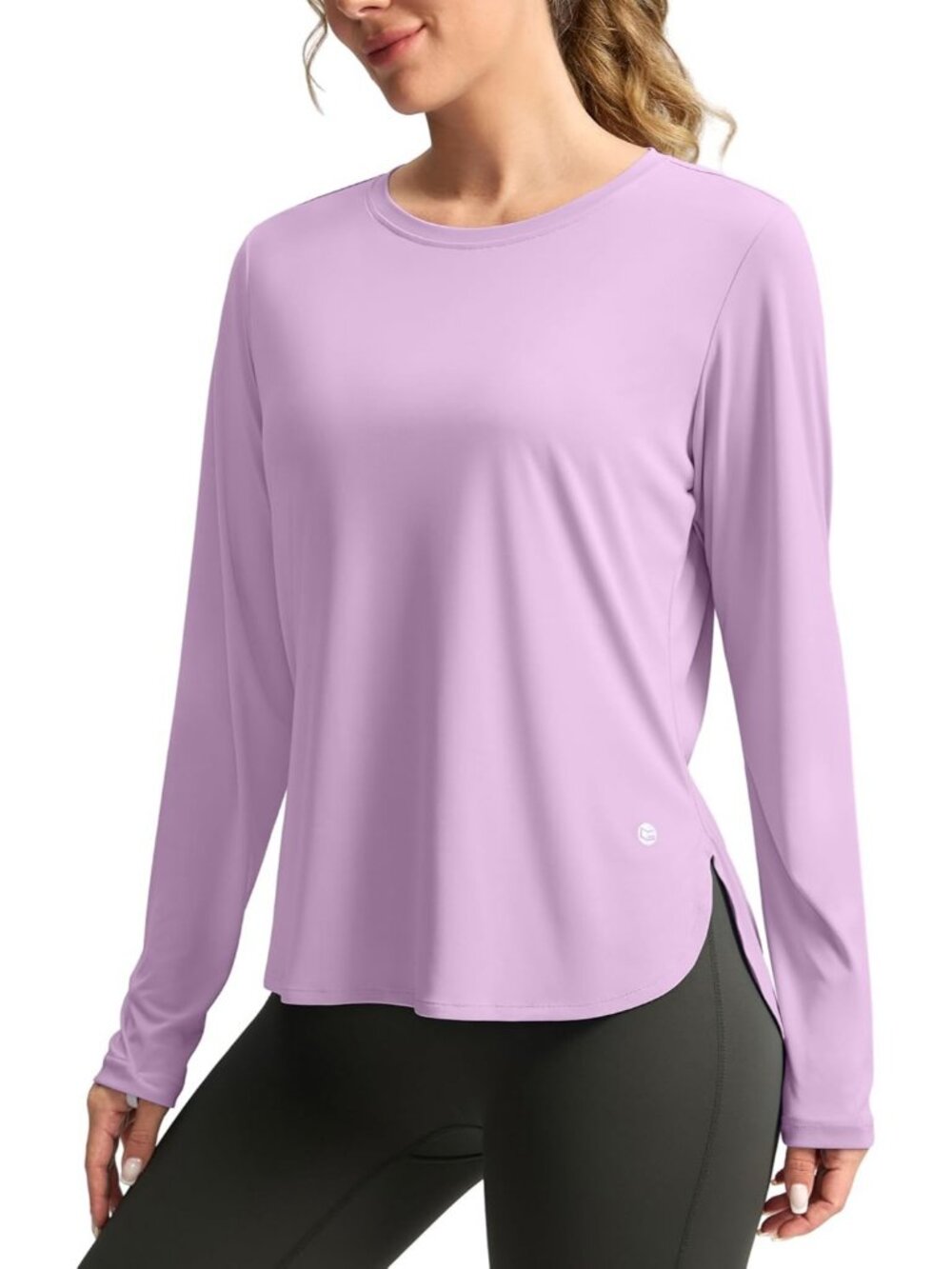 Women's Purple Long Sleeve Lightweight Quick Dry 50+ UV Protection Sun Shirts